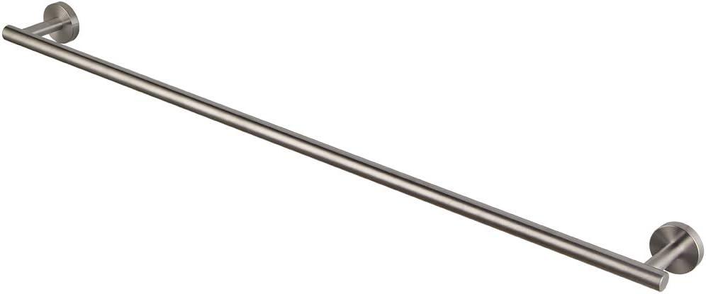 GERZWY Bathroom Towel Bar 33-Inch Stainless Steel Towel Bar Contemporary Style Wall Mount for Bath Kitchen, Brushed Finish AG1101C85-LS