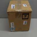 Modern Outdoor Wall Light for House, Outdoor Lighting Fixtures Wall Mount with Ribbed Glass, Soptted Black Aluminum Exterior Wall Lantern for Front Porch Garage Patio (10.2''H, 1 pc)