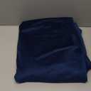 StangH Navy Blue Velvet Curtains 96 inches Long for Living Room, Luxury Blackout Sliding Door Curtains Thermal Insulated Window Drapes for Bedroom, W52 x L96 inches, 1 Panel