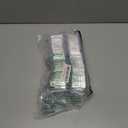 Zezzxu 100 Pack 2 oz Mini Dessert Cups with Spoons, Clear Plastic Reusable Small Square Party Serving Tiny Bowls for Individual Appetizers, Trifle, Cheesecake, Hors D'oeuvres