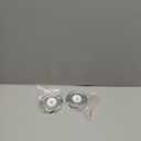 Enhon 2 Pack Metal Tub Spout Cover Ring, Bathroom Faucet Remodeling Wall Plate with Foam Gasket, 1-1/2 Inch ID and 3-5/8 Inch OD(Chrome)