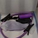 Pilates Ring and Ball Set, at Home Pilates Kit with 14" Exercise Ring, Mini Ball (Purple)