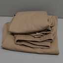 PRETTYGARDEN Women's Summer 2 Piece Outfit Tracksuits Casual Short Sleeve Tops High Waisted Sweatpants Set (Khaki,Medium)