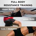 THERABAND Professional Resistance Bands Set, 7 Pack 6 ft Exercise Bands for Working Out, Stretch Bands for Physical Therapy, Pilates & Full Body Workout, Levels 17