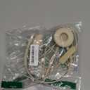 USB Headset with Microphone for PC Laptop - Headphones with Noise Cancelling Microphone for Computer,On-Ear Wired Office Call Center Headset for Boom Skype Webinars,Lightweight,Apricot