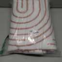 Lahome Abstract Washable Rugs, 4x6 Pink Rug for Bedroom Nursery Soft Non Slip Modern Living Room Rug, Ultra-Thin Non-Shedding Throw Carpet for Entryway Kitchen Office Darrell (4'x6',Pink/White)