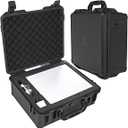 Starlink Mini Aluminum Hard Case,Waterproof Travel Portable Case fits Starlink Mini Dish Kit Perfectly Protection for Kickstand,Pipe Adapter,Cables,Power Supply&More-Dual Layer Shock,Thickened Corners