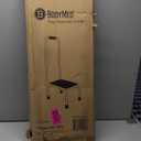 BodyMed Heavy-Duty Foot Step Stool with Handle and Non-Slip Rubber Platform for Seniors & Adults – Holds up to 300lbs, 9 ½ in. Step Up, 18”L x 11.5”W x 34”H