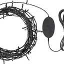 STRLA LED lighting chain with 100 lights, black