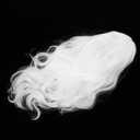 Cosplay Santa Claus Long Curly Hair Wavy Wig Synthetic Hhair White Long Curly Hair Wavy Wig Christmas Party