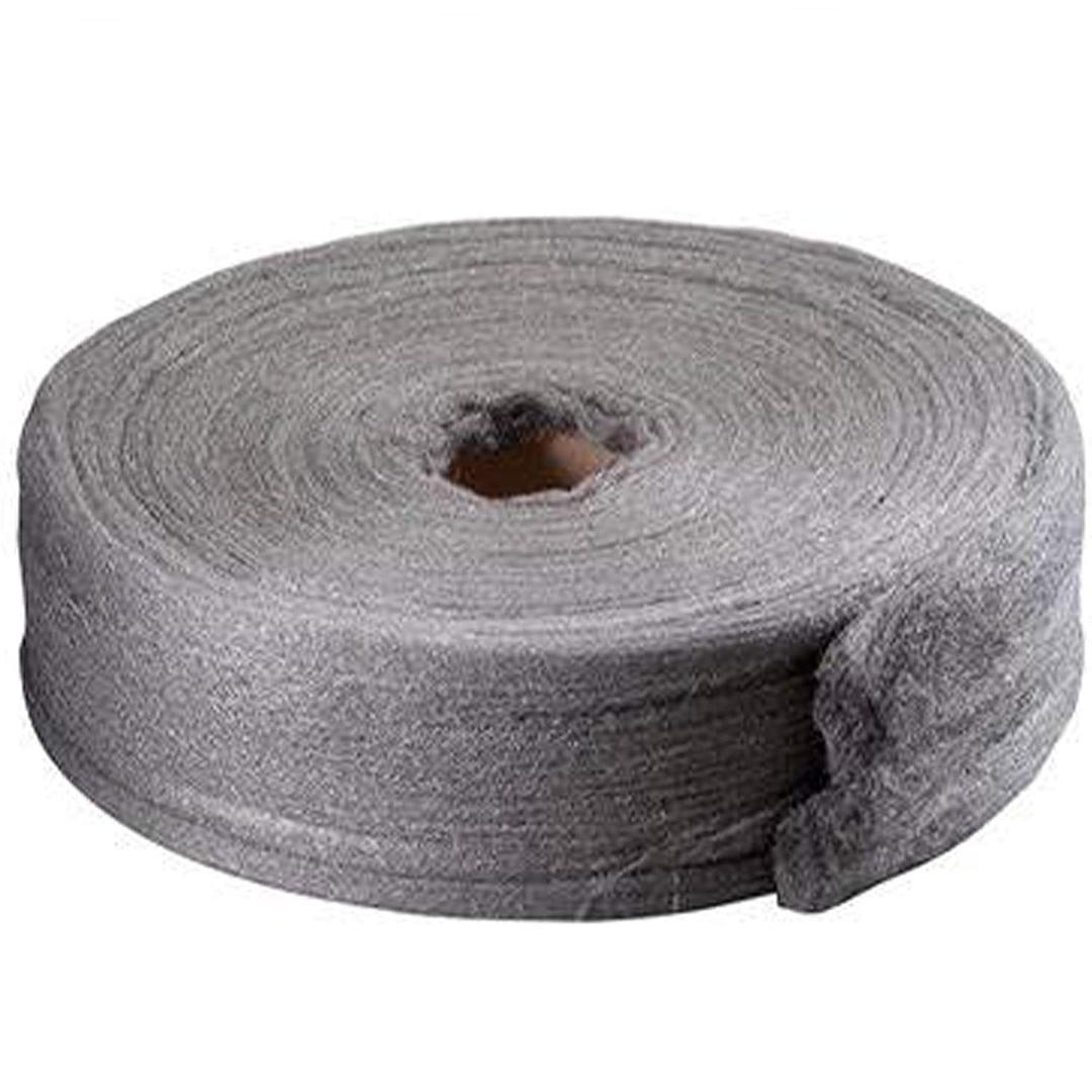 Grade 0000 Steel Wool 5lb Steel Wool Roll for Cleaning, Remove Rust, Buffing Wood and Metal Finishes