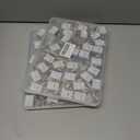 2 x 36 Pack Fairy Lights Battery Operated, 3 Speed Modes, Extra 40 Batteries for Replacement, 7Ft 20 LED String Lights, Waterproof Copper Wire, Twinkle Firefly Lights for Christmas Decorations,Colorful (Multicolor)