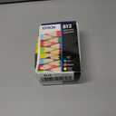 EPSON 812 DURABrite Ultra Ink Standard Capacity Black & Color Cartridge Combo Pack (T812120-BCS) Works with WorkForce Pro WF-7310, WF-7820, WF-7840, WorkForce EC-C7000