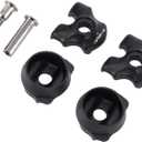 Bicycle Seatpost Clamp, Pole Clamp Bike Parts Stainless Steel Bicycle Accessory, Lightweight, Sturdy, Safe Grip (7 * 9mm/0.28 * 0.35in)