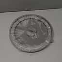 Microwave Splatter Cover Vented for Food, Splatter Guard & Colander Kitchen Gadget for Fruit Vegetables Microwave Plate Cover with Hook Hole,Dishwasher-Safe,BPA-Free Silicone & Plastic (1 Pack)