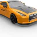 Remote Control Car RC Drift Car 2.4GHz 1:24 Scale 4WD 15KM/H High Speed Model Vehicle with LED Lights Drifting Tire Racing Sport Toy Car for Adults Boys Girls Kids Gift 2Pcs Rechargeable Batteries