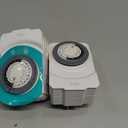 KMC Indoor 24-Hour Mechanical Outlet Timer, 3-Prong Dual Outlet Plug-in Mechanical Timer Grounded, 2-Pack White