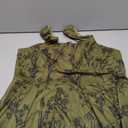 WDIRARA Women's Plus Size Floral Sleeveless A Line Dress Flared Hem Long Cami Dress 1XL