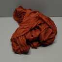 Terracotta Cheesecloth Table Runner Burnt Orange Spring Table Runner 120 Inches Rust Cheese Cloth Table Decor for Wedding Bridal Baby Shower Valentine's Day