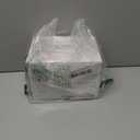 EKO 21 Gallon / 50-90 Liter, 60 Count Drawstring Trash Bags, Extra-Strong Unscented Garbage Bags, Easy-Dispense Roll for Kitchen & Household Use, Code G, White