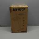 JOYMOOP Microfiber Flat Mop and System, Mops for Floor Cleaning and Wall Cleaner, Hardwood, Tile, Laminate, Vinyl Floors, Smooth Walls, and Glass Windows - 50" Flat Mop+1 Microfiber Pad[White]