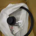 OEC Vented Splatter Guard Microwave Glass Cover for Food with Easy-Grip Handle, 10 inch Diameter, 100% Food Grade Tempered Glass & BPA Free Silicone Rim with Steam Vent, Dishwasher Safe (Black)