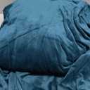 H.VERSAILTEX Stretch Velvet Sofa Covers for 3 Cushion Couch Covers Sofa Slipcovers Furniture Protector Soft with Non Slip Elastic Bottom, Crafted from Thick Comfy Rich Velour (Sofa 72'-90', Deep Teal)