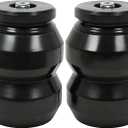 Rubber Helper Spring Kit DR1500DQ Compatible with Dodge Ram 1500 2WD 4WD 2009-2024 Qaud& Crew Cab Rear Suspension Enhancement System Rated Load 8600 lbs