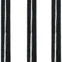 Cricket wickets with bails - Cricket Stumps Made of Wood, Set of 3 Stumps for Cricket with 2 bails, T20 Cricket Wicket, Cricket Stumps (Black)