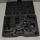 Harmonic Balancer Damper Pulley Remove Extractor Kit Compatible with Ford, GM, Chrysler, Cadillac, Chevy Trucks, Mitsubishi, Upgraded Version 3 Jaw Puller