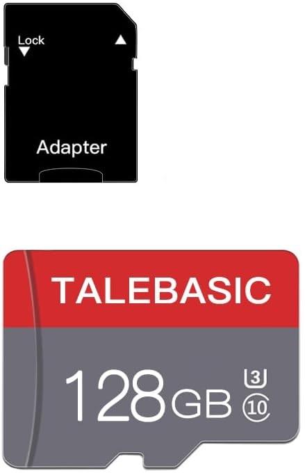 128GB Micro Memory Card Class 10 Memory Cards Mini TF Card with Adapter for Smartphones/Tablet/Drone/Game Console
