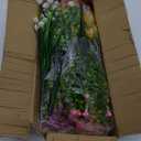 BLEUM CADE Artificial Flowers for Outdoors, 12 Bundles Fake Flowers Outdoor, UV Resistant Artificial Plants for Decoration, Faux Flowers for Outside Garden Porch Patio Decor