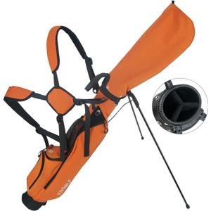 Lightweight Stand Golf Bag with Cooler Rain Cover 7 Clubs Capacity