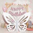 Large Butterfly Birthday Decorations - Mariposas Grandes para Decoracion de Cumpleanos - Big Butterflies Decorations, Giant Butterfly Decor for Baby Shower, Party Decorations
