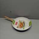 GoodCook Healthy Ceramic Titanium-Infused 12 Fry Pan, Light Blue  Induction Cookware, Nonstick Cooking Pan, Frying Pan Skillet for Eggs, Meats, Vegetables, Sauces, Warming Tortillas