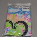 SunFoucs Tie Dye Girls Long Sleeve Shirts Size 10-11 Rainbow Kids Sweatshirts Drop Shoulder Pullover Teens Clothes Blue 11Y