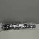 Zeyune 50 Pcs Halloween Black Artificial Branches Floral Picks Vase Filler 17.72 Inch Artificial Curly Willow and 3D Bats Wall Decals Sticker Decor Tree Glittery Flowers for Gothic Home