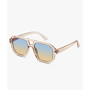 livho Trendy Polarized Square Aviator Sunglasses Women Men Square Eyewear Frame, Retro Sun Glasses for Women Men 2025 Shades
