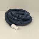 BEWAVE Pool Vacuum Hose, Above/In Ground Manual Heavy Duty Swimming Pool Hose with Swivel Cuff, 1-1/2 In x 18 Ft