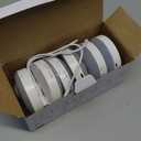 EZVALO 6-Pack Under Cabinet Lighting, Rechargeable Motion Sensor Puck Lights with Remote, 3 Color Temps &12 RGB Colors, Magnetic Stick on Light, Dimmable Under Counter Lights for Kitchen, Shelf, Stair