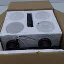 Bathroom Vanity Light, 4-Light Modern Matte Black Wall Sconce Lighting with Clear Glass Shade, Black Wall Lights,Bath Vintage Wall Mounted Lamps for Mirror Bedroom,Living Room (4-Light, Black)