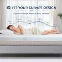 Fvkind 3 Inch Gel Memory Foam Mattress Topper Twin Size, Cooling Mattress Topper for Back Pain Relief, High Density Pad with Removable Washable Cover and Straps for Bedroom, Dorm