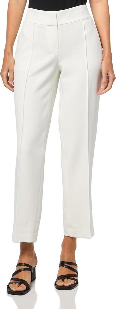 Kasper Womens Women's Flat Front Slim Pant, size 14