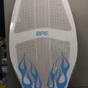 BPS New Zealand ‘Flame’ - High Performance Wooden Skimboard with Custom Traction Pads – with Optional Padded Carry Bag Made from Recycled Plastics – for Kids or Adults