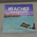 SUNEE 2026 Calendar for Wall, 2026 Large Wall calendar 12x12 Inches with 16 Months from September 2025 to December 2026, Thick Glossy Paper, 12" x 24" (Open), Beaches