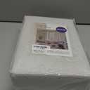 MIULEE 100% Blackout Linen Textured Curtains for Bedroom Solid Thermal Insulated Ivory Grommet Room Darkening Curtains & Drapes Luxury Decor for Living Room Nursery 52 x 108 Inch (2 Panels)