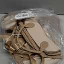 KeaBabies Diaper Bag Backpack  Small Multifunctional Travel Diaper Back Packs, Maternity Baby Changing Bags, 12L Capacity, PU Leather, Waterproof, Unisex, Nappy Changing Pad (Latte, Small)