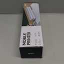 iDPRT MT610 Pro Portable Thermal Printer, 300DPI HD Mobile-Travel-Printers, Inkless-Wireless-Small-Printer for Home Use, Office, Vehicles, Bluetooth Printers Supports 8.5" x 11" US Letter&A4&A5, Black