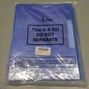 Seajan 6 Pack 3 Pocket File Folders with Clip,Water Proof Material Foldable Design for Easy Review, File Folder for Documents, Report Covers Presentation Folders, Letter Size 12.29.1inch (Blue)