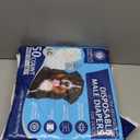 American Kennel Club Male Dog Wrap, Disposable Diapers with Wetness Indicator, Large, 50 Count (Large Waist 25 - 29.5 in)